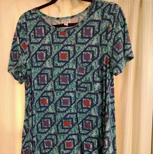 LuLaRoe M geometric Carly EUC
